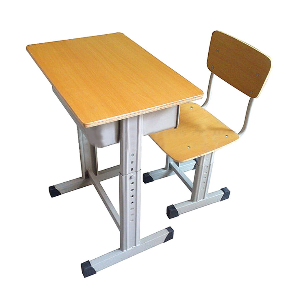 单人课桌椅004